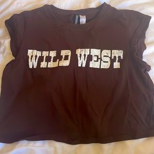 H&M Divided “Wild West” Crop Top